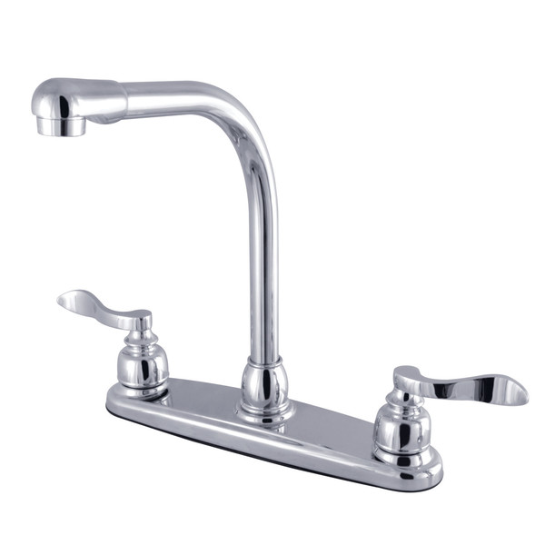 Nuwave French FB751NFL 8-Inch Centerset Kitchen Faucet with Sprayer FB751NFL